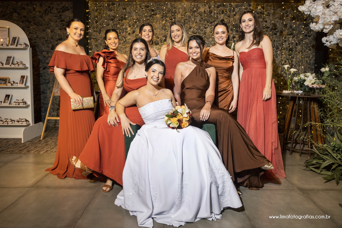 madrinhas do casamento