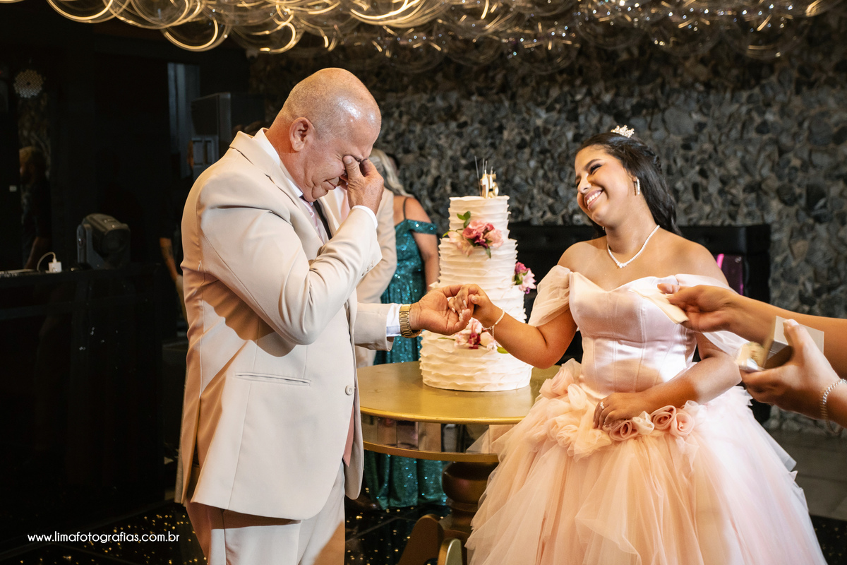 homenagens, festa de 15 anos