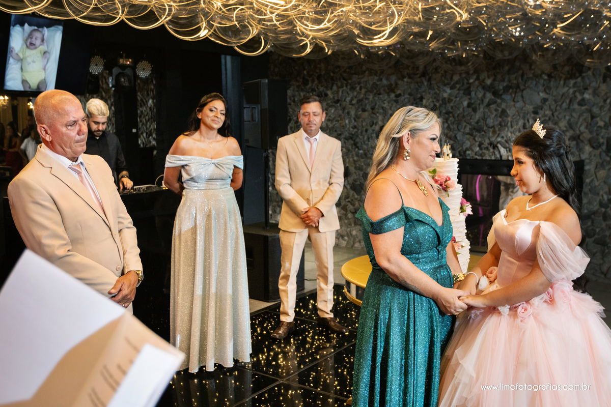 homenagens, festa de 15 anos