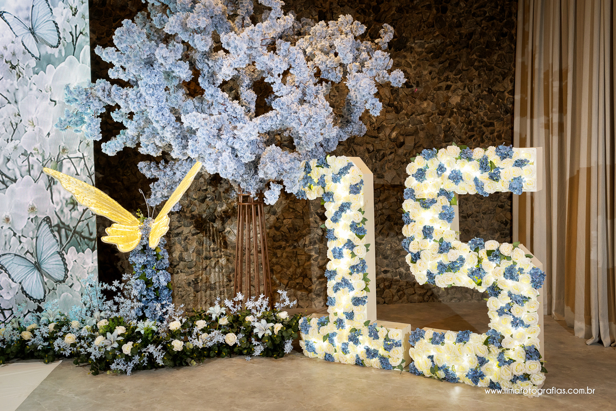 decoração, festa de 15 anos Itapema, SC