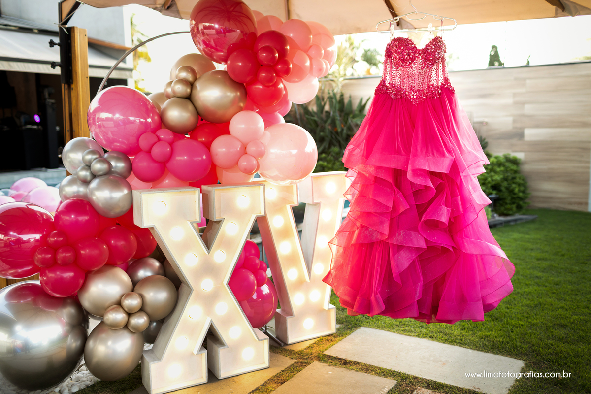 decoração, festa de 15 anos em tijucas