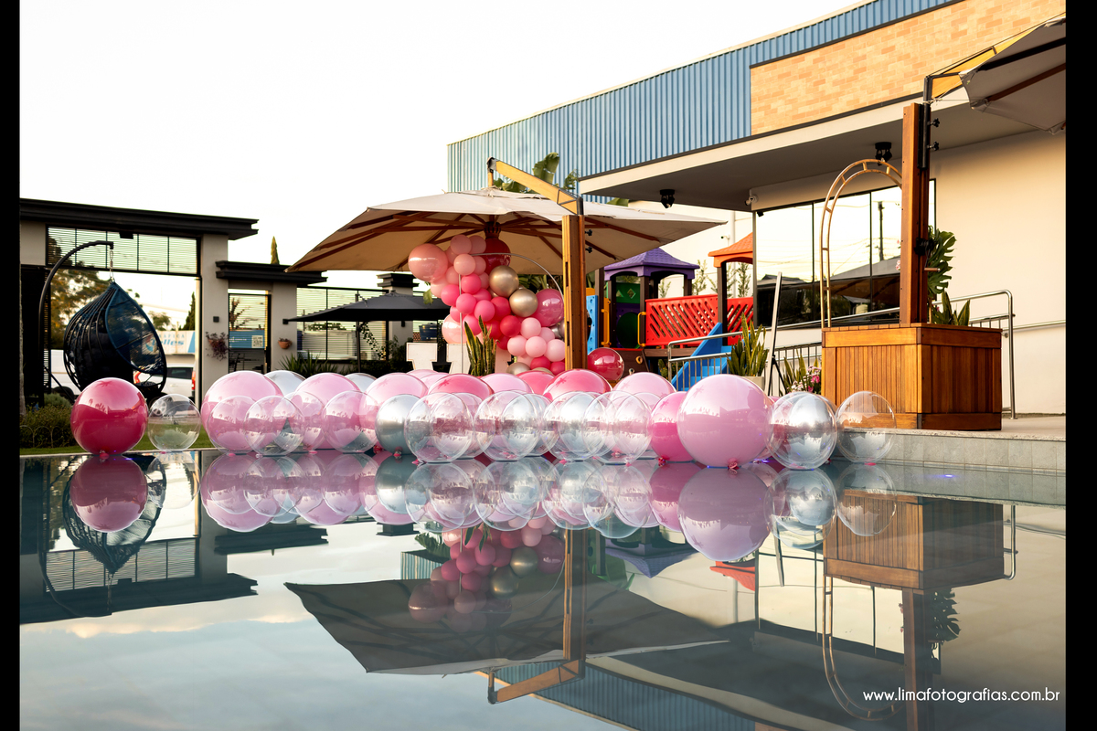 decoração, festa de 15 anos em tijucas
