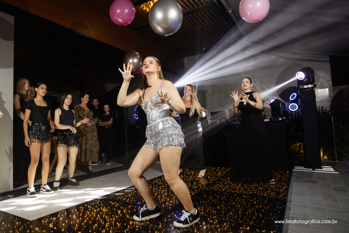 festa de 15 anos, coreografia