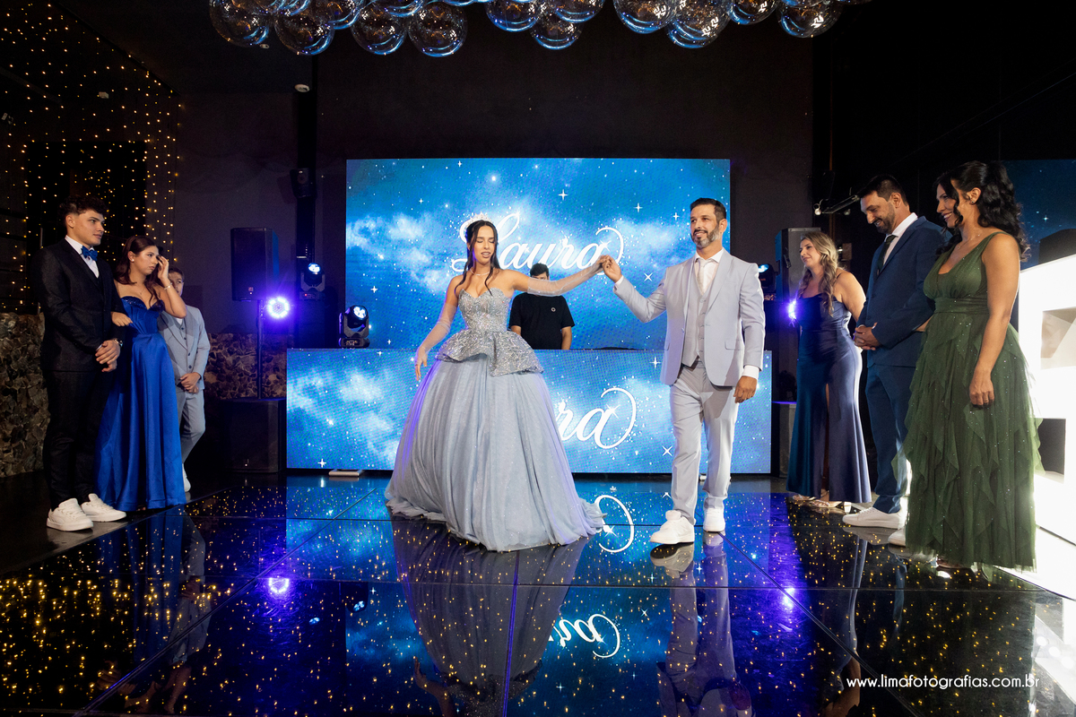 valsa da debutante, festa de 15 anos