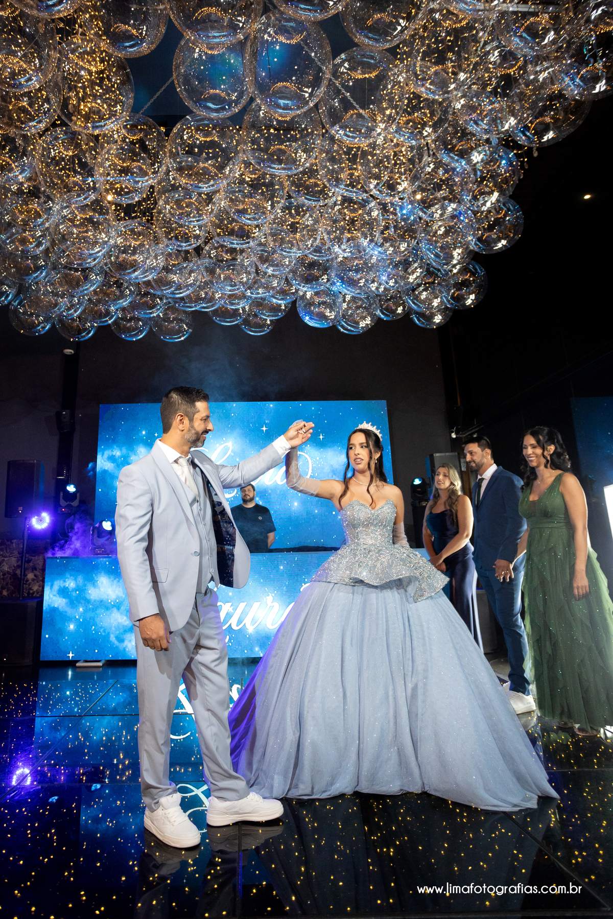 valsa da debutante, festa de 15 anos