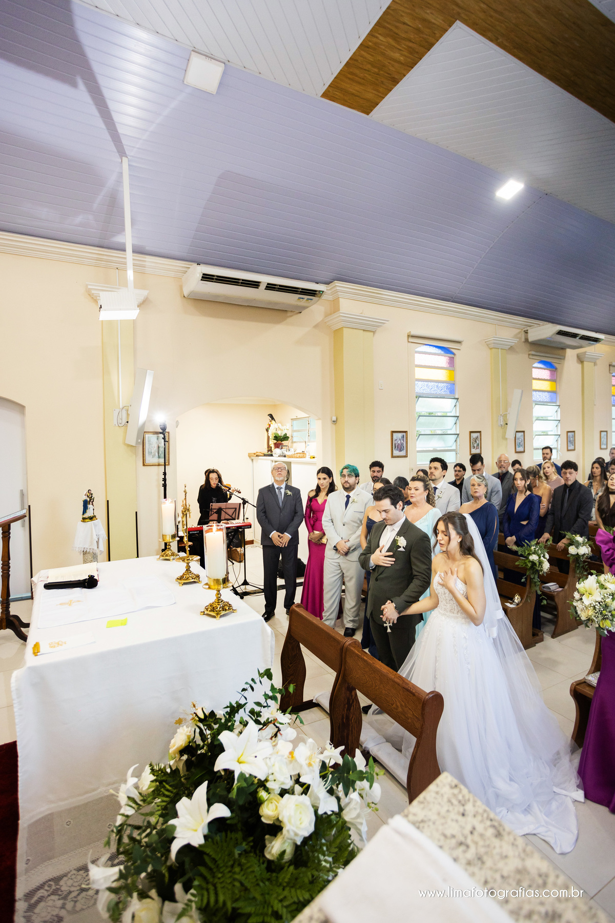 casamento na igreja, benção final