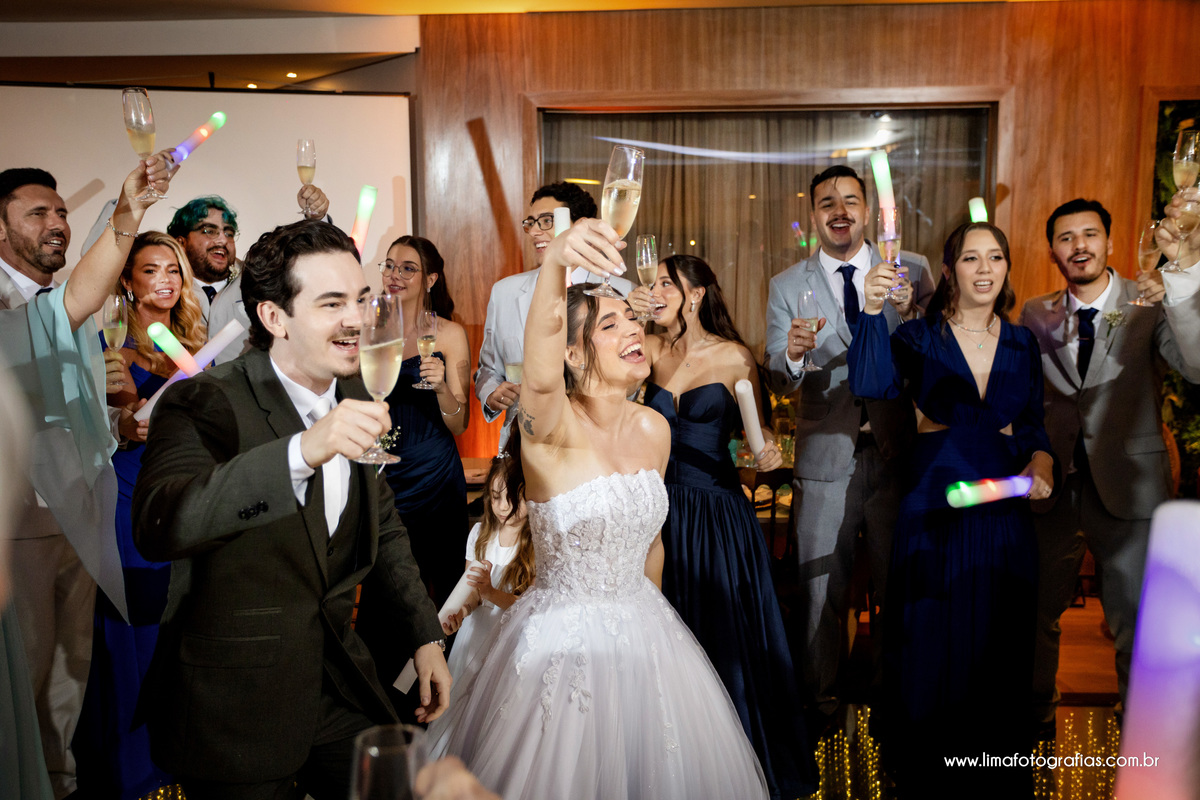 brinde dos recém casados