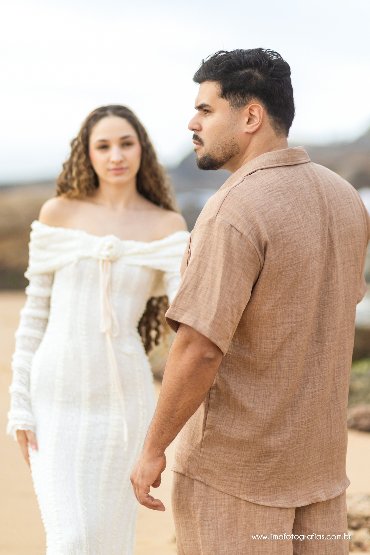 Praia do Estaleirinho, Balneário Camboriú. Ensaio pré casamento Nataly e Dionatas