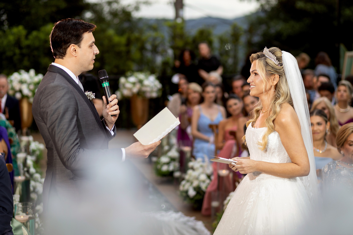 casamento indaiá Itapema, cerimonia de casamento, votos do casal
