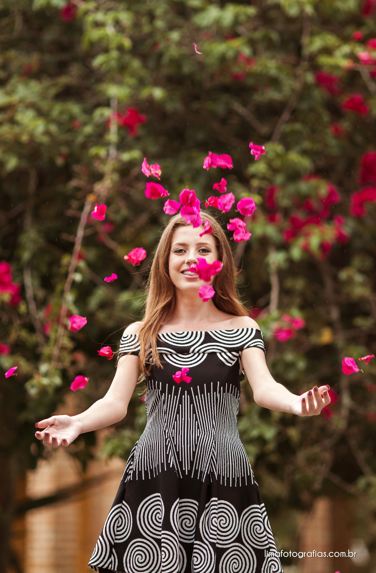 ensaio 15 anos Luana - Cascata do Encanto - Camboriú