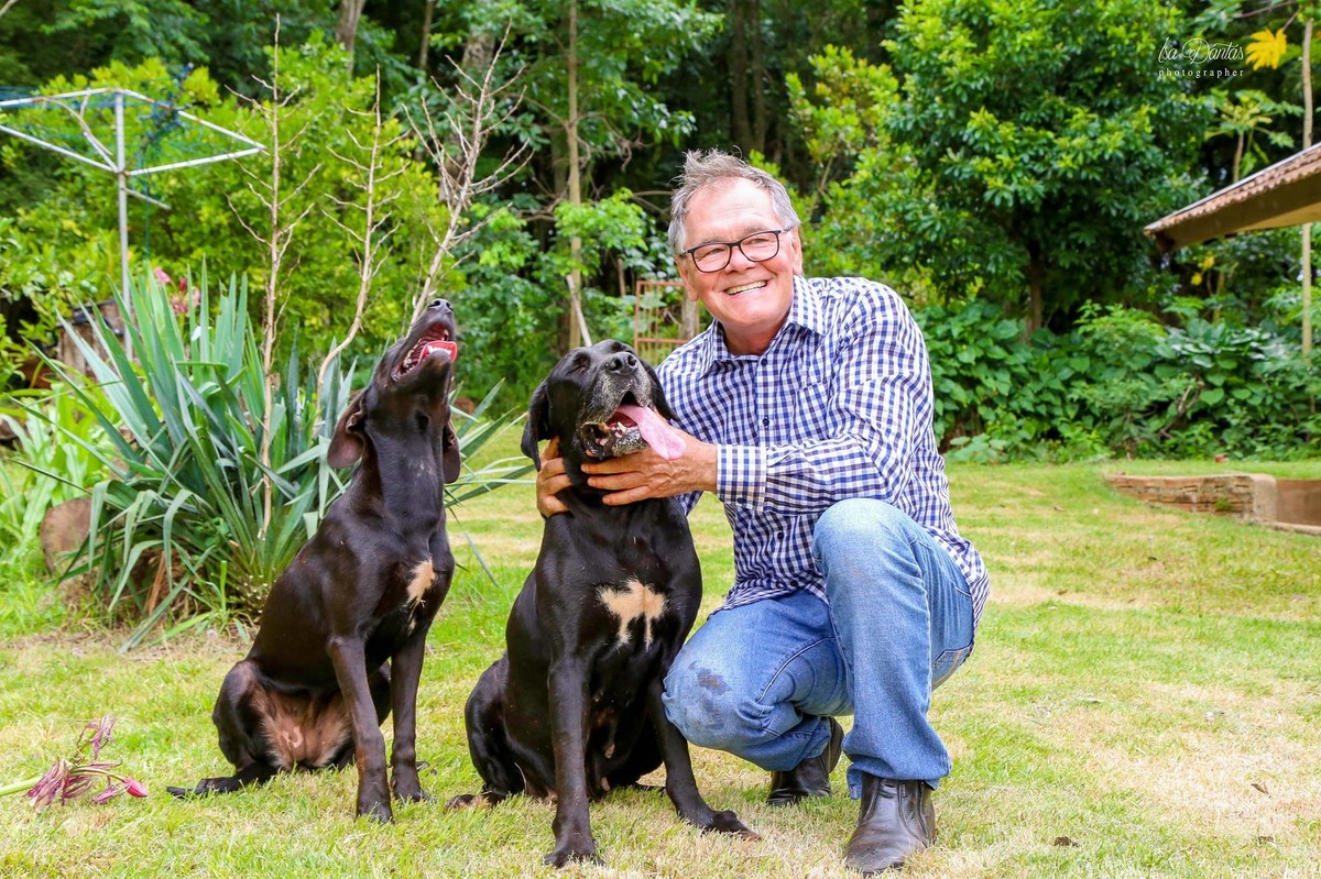 Papai e Cachorros