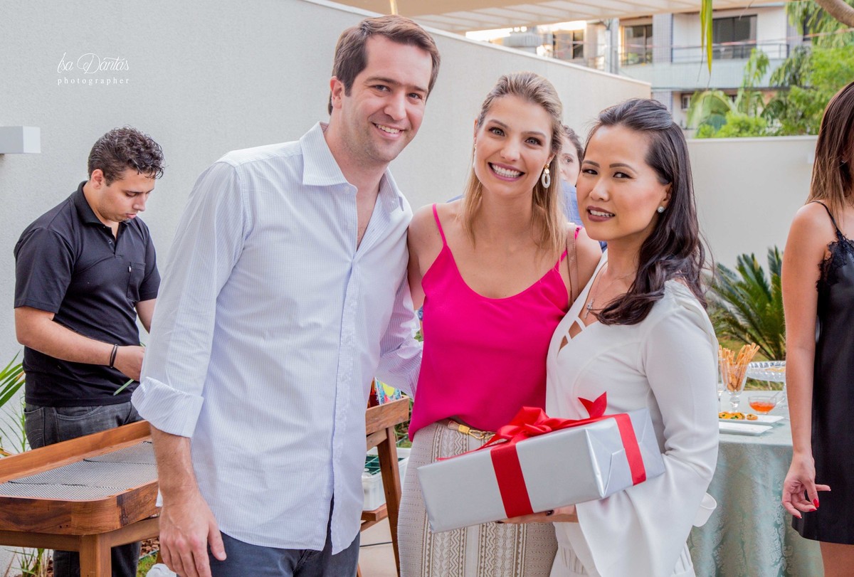 Amigos Ariane e Evandro