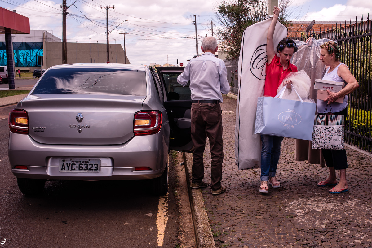 Making-of Noiva, chegando 