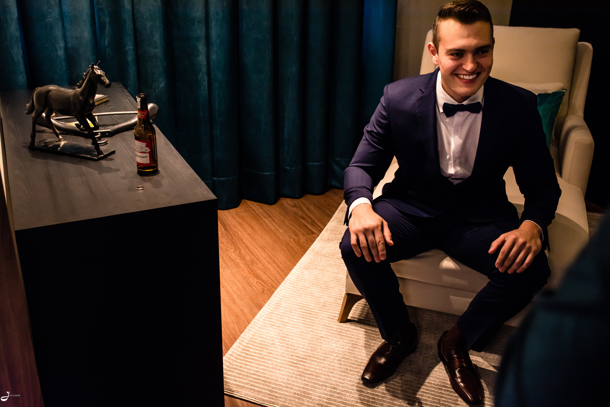 Making-of Noivo, feliz 