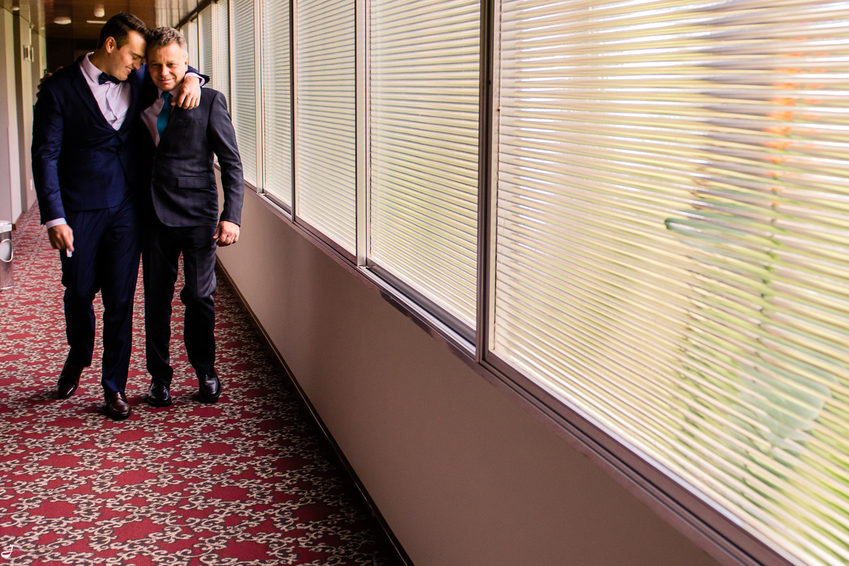 Making-of Noivo, indo para igreja