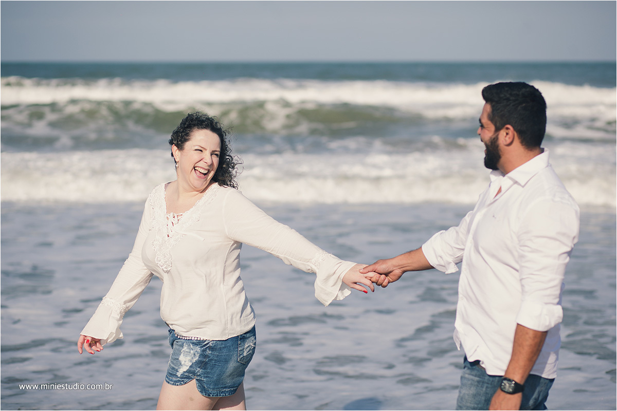 Ensaio fotografico pre-casamento Edvana e Geverson - Praia do Capri