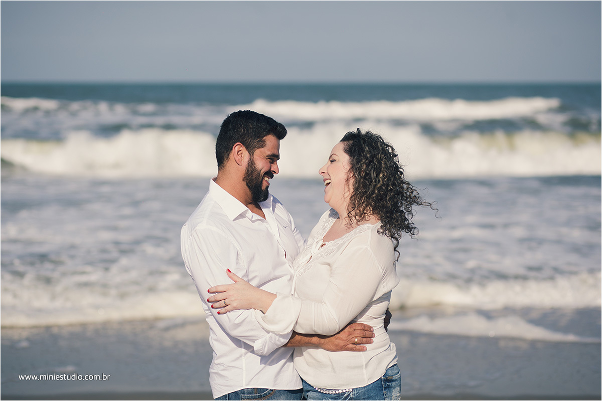 Ensaio fotografico pre-casamento Edvana e Geverson - Praia do Capri