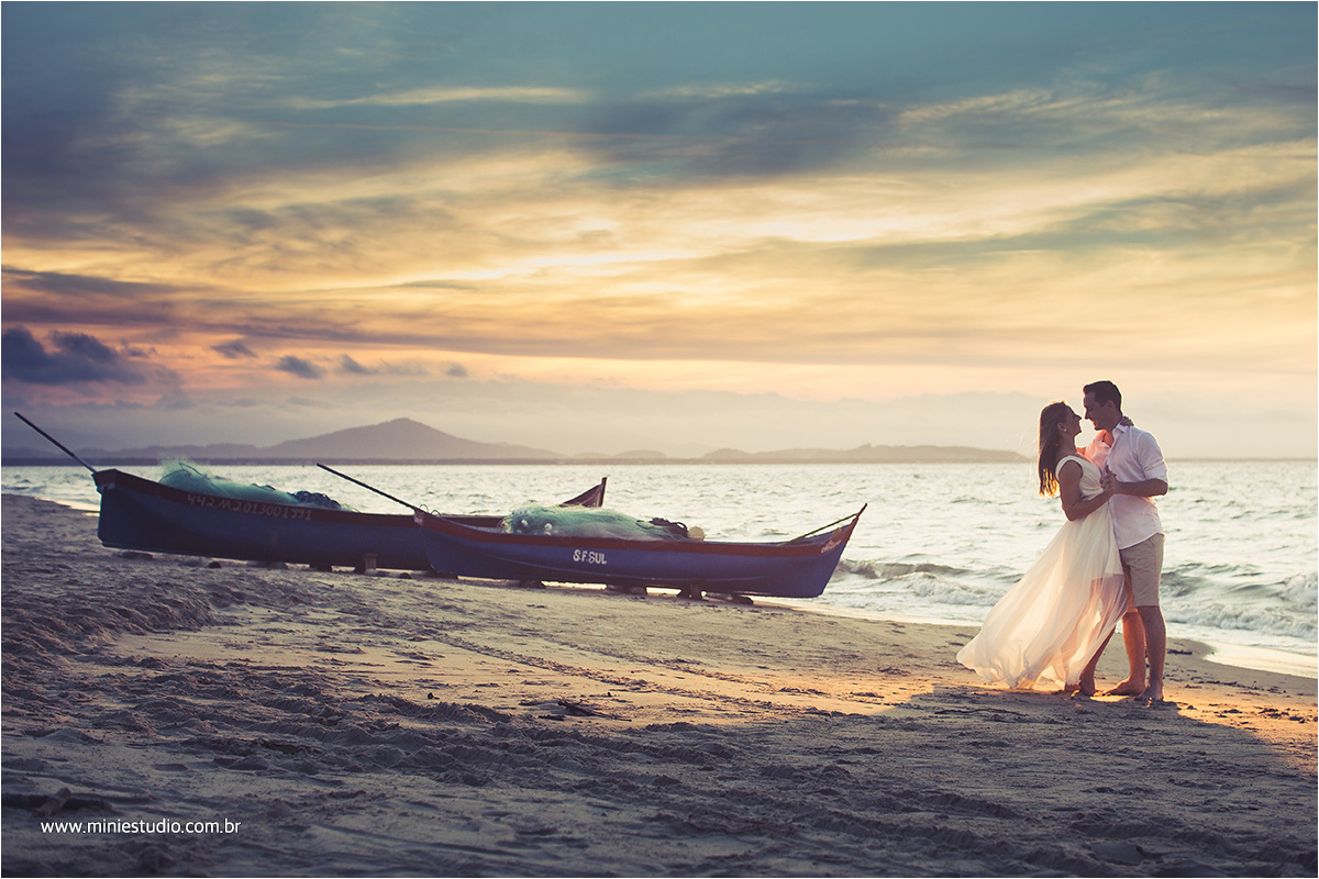 Ensaio Fotografico São Francisco do Sul Sabrine e Theo Praia do Forte