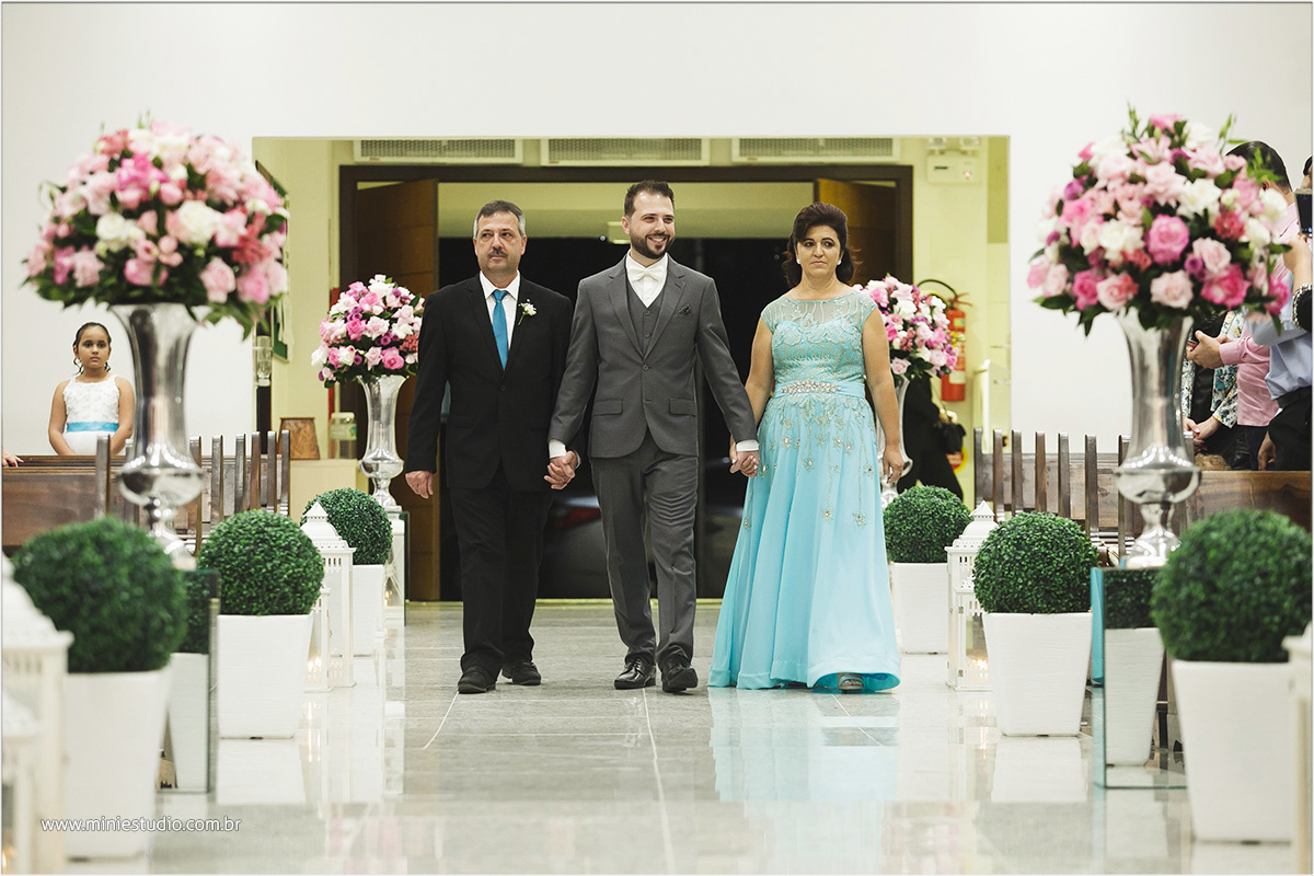 fotografia de casamento joinville paróquia são francisco de assis restaurante rudnick
