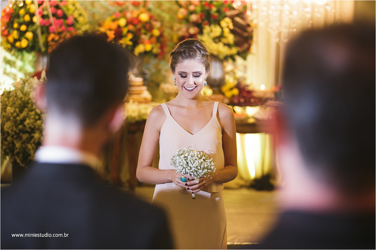 entrada das alianças casamento no restaurante ádamo