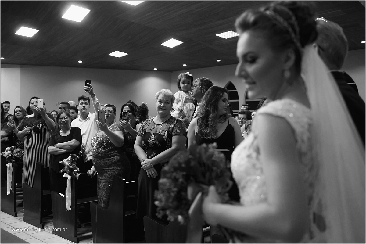 Reação dos convidados