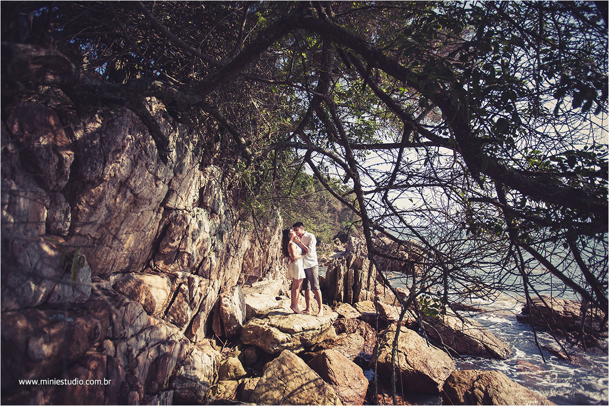 fotos de pré-casamento na praia