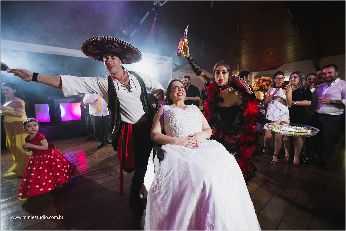 tequileiros no casamento