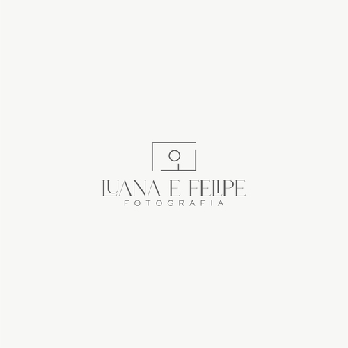 Logotipo de Luana e Felipe Fotografia