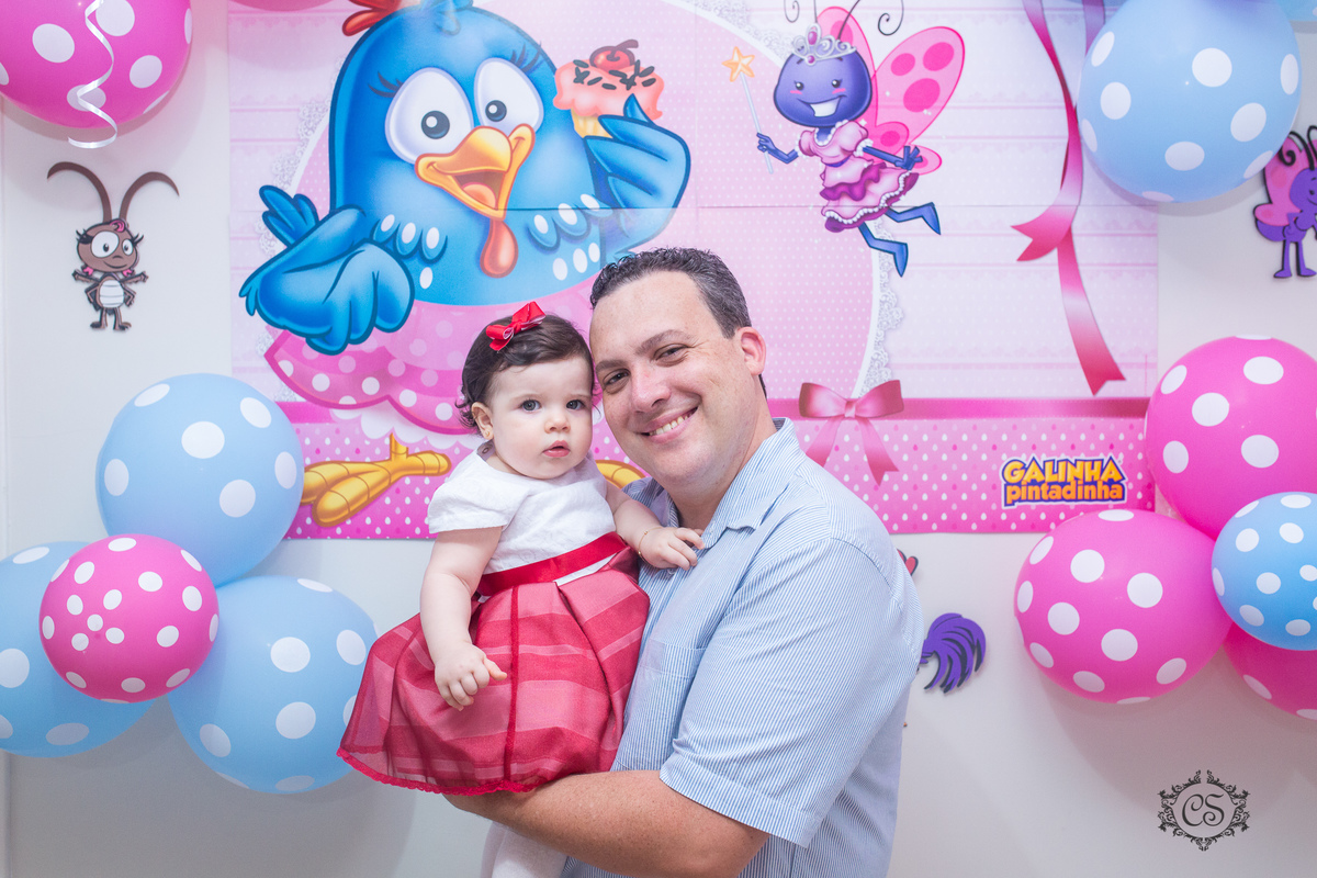 aniversário 1 ano maria clara de galinha pintadinha uberaba papai babãr portal beija flor