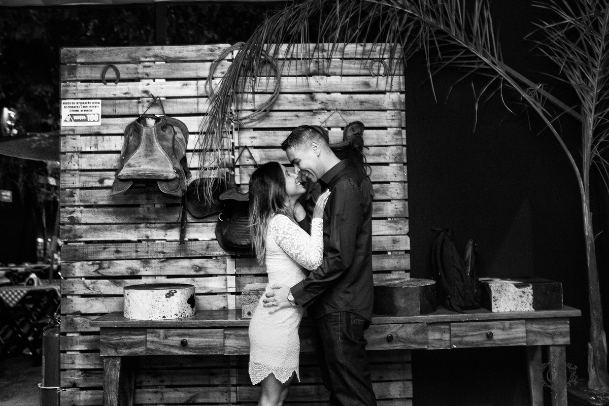 ensaio casamento bar santo espeto uberaba parque fernando costa ABCZ abcz  casal preto e branco união e amor