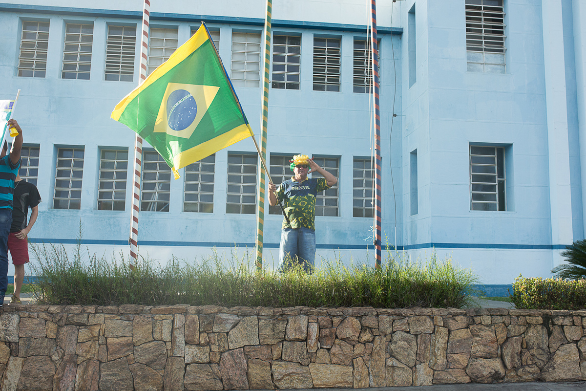 manifestação dos caminheiros 2018 posto zote uberaba MG quartel policia militar praça do quartel