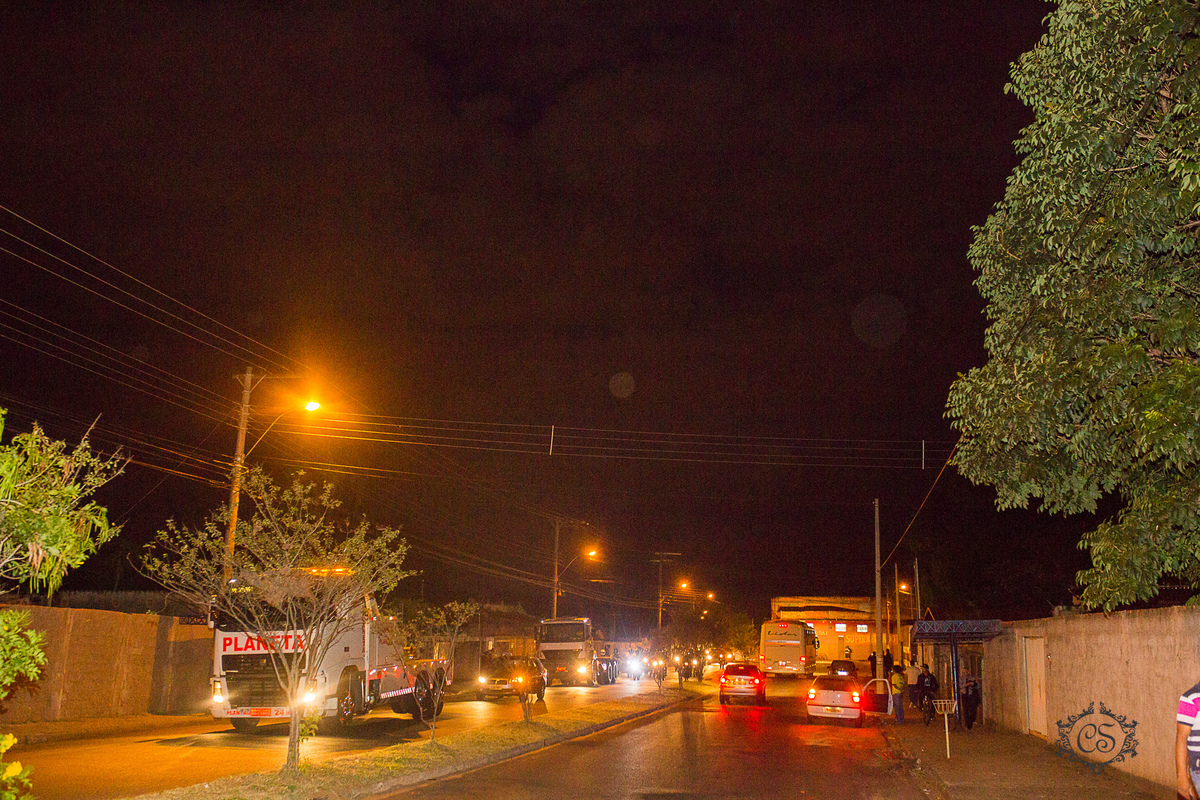 manifestação dos caminheiros 2018 posto zote uberaba MG quartel policia militar praça do quartel  carreata