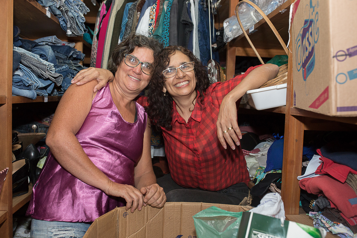 Asilo andré luiz chico xavier dia das mães 2018 brecho roupas