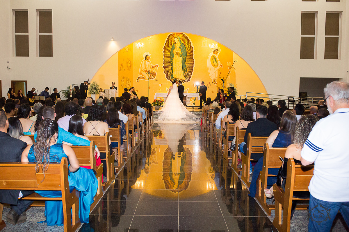 casamento igreja uberlandia altar noiva