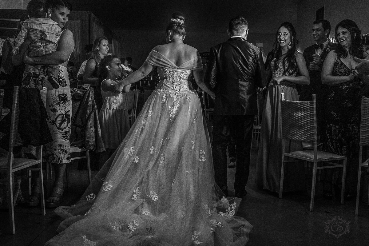 casamento uberlandia festa entrada preto e branco