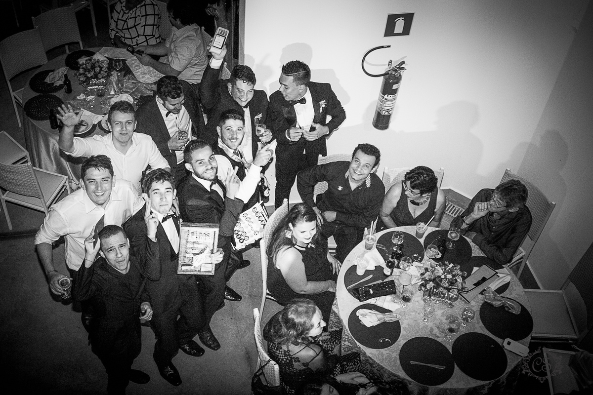 casamento uberlandia festa gravata animada