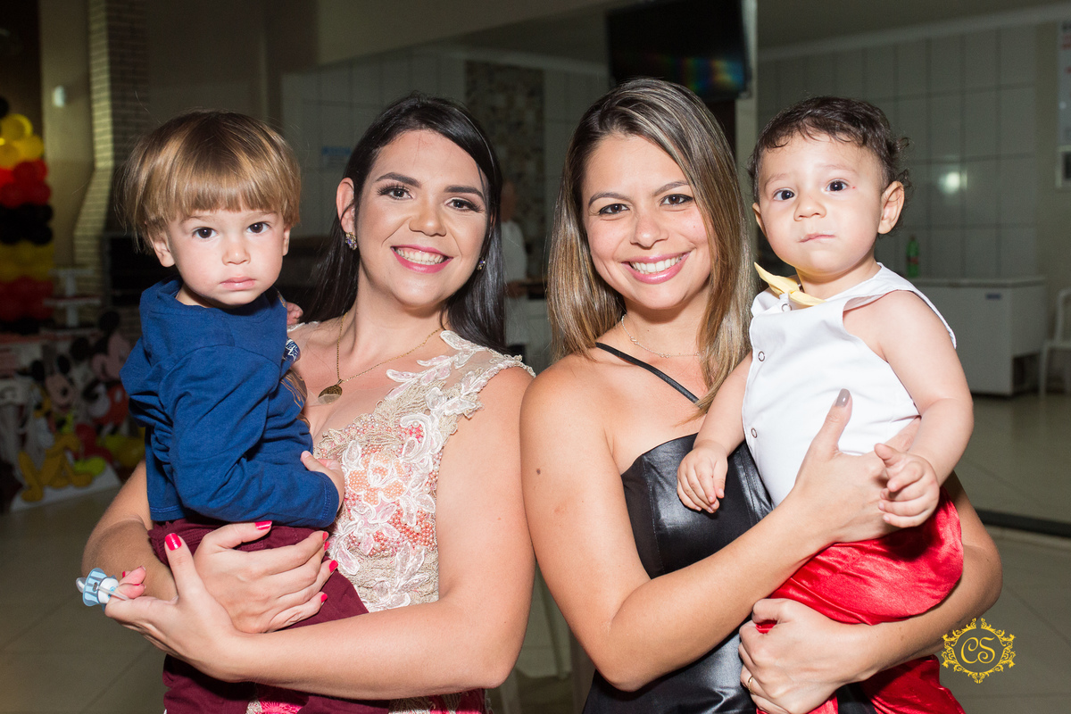 Aniversário 1 ano mickey amigos