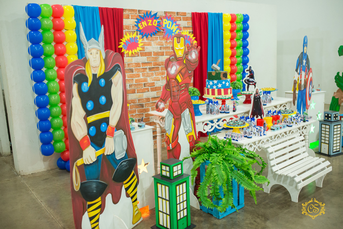 aniversário, infantil, uberaba, thor