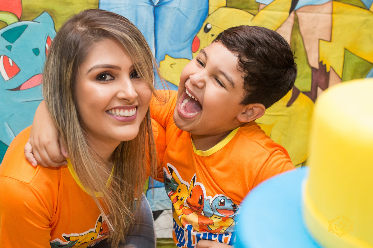 aniversário, uberaba, infantil, criança, pikachu, tia
