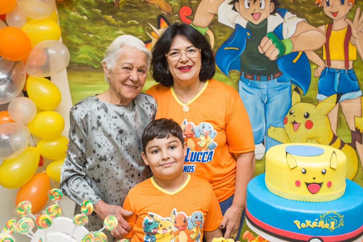 aniversário, uberaba, infantil, criança, pikachu, avós