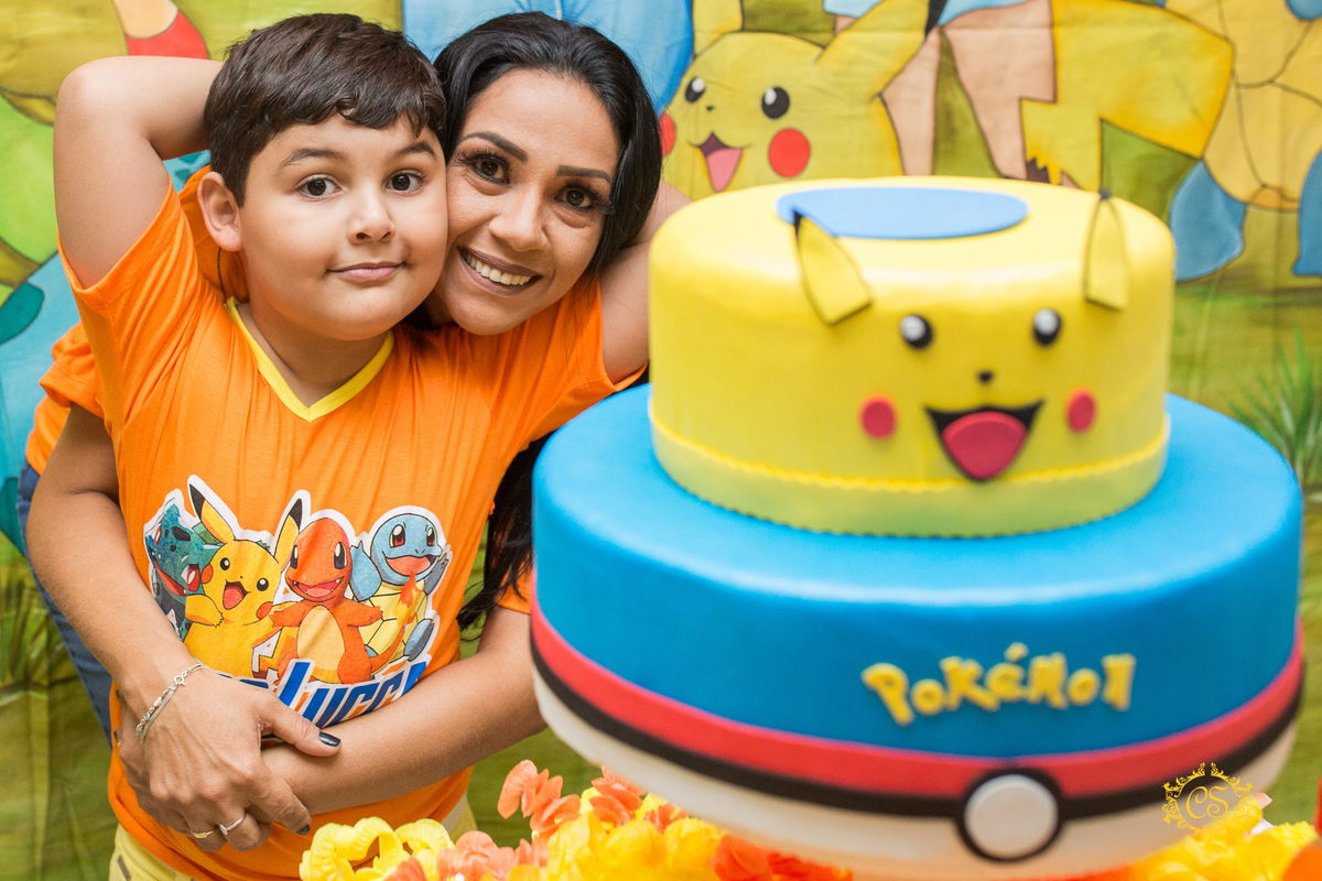 aniversário, uberaba, infantil, criança, pikachu, mãe
