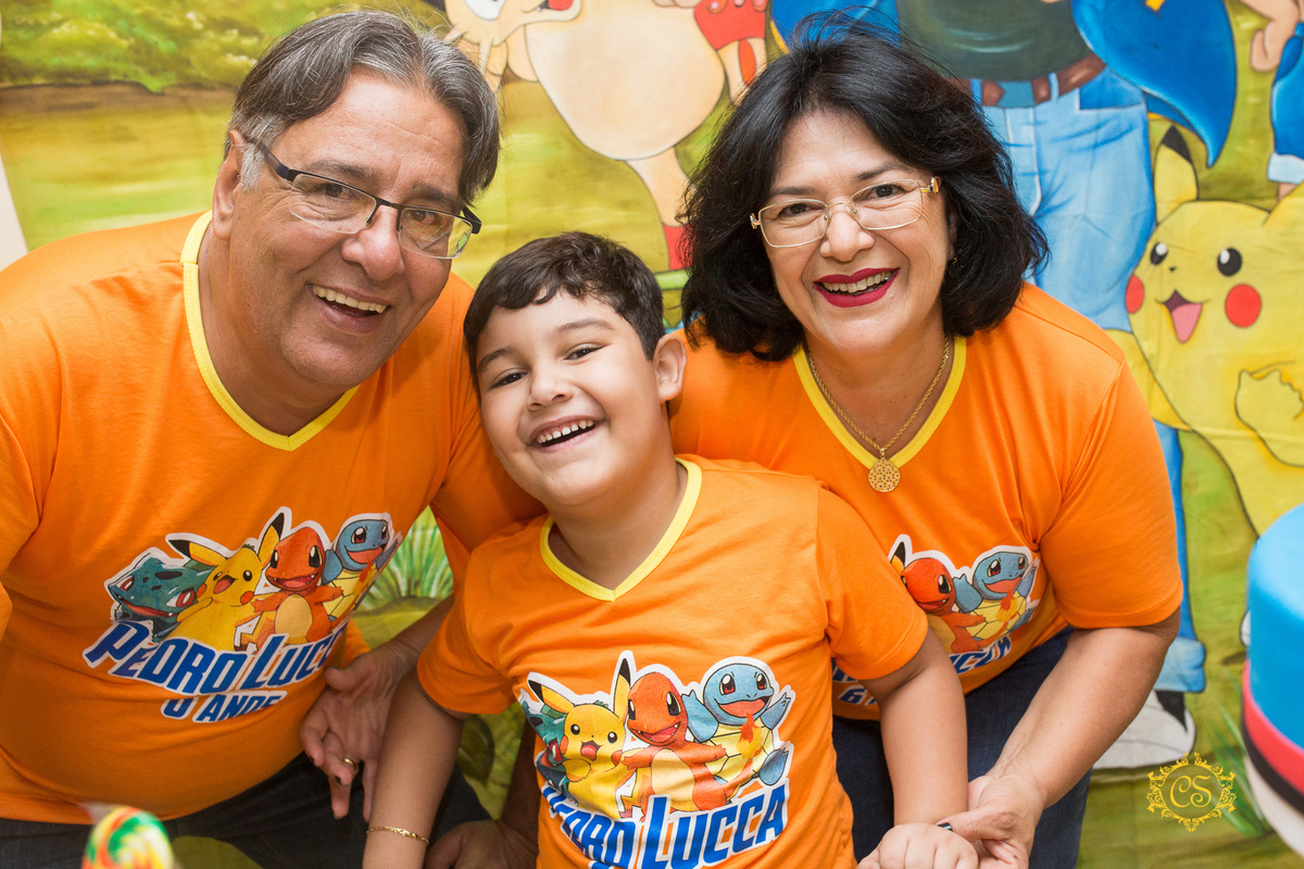 aniversário, uberaba, infantil, criança, pikachu, avós