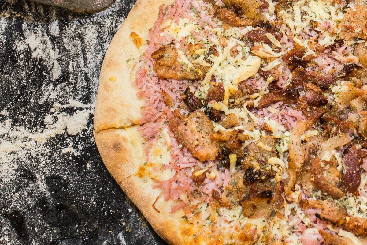 uberaba. pizza, toscana