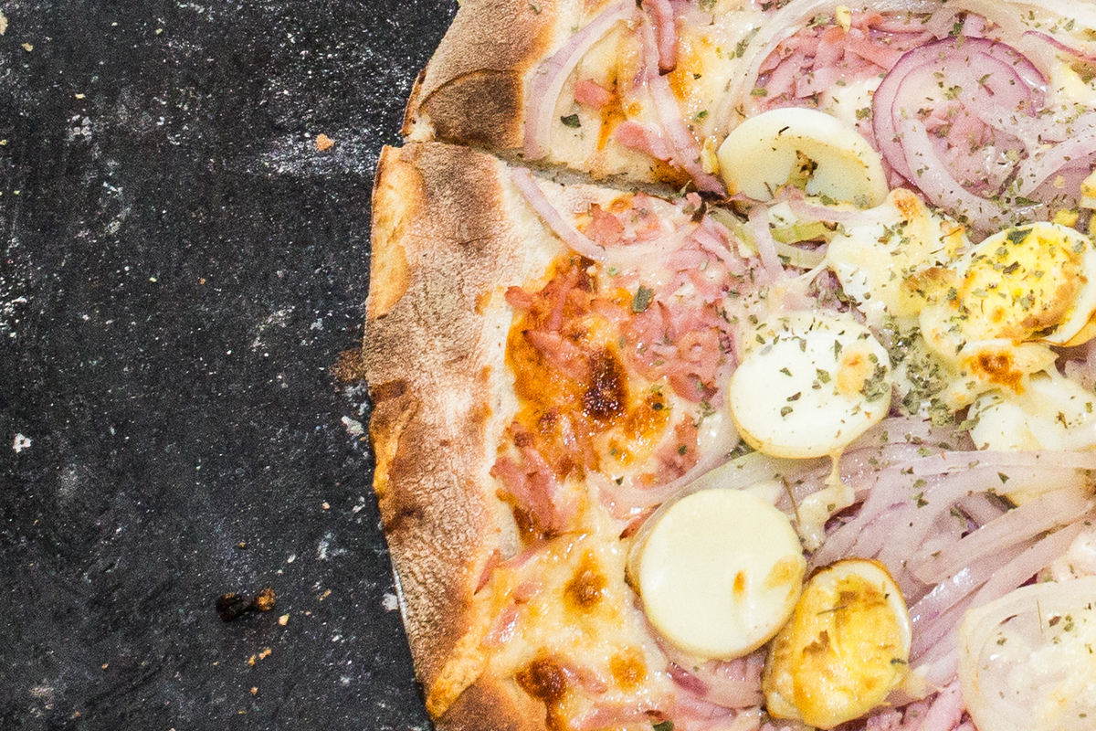 uberaba. pizza, portuguesa