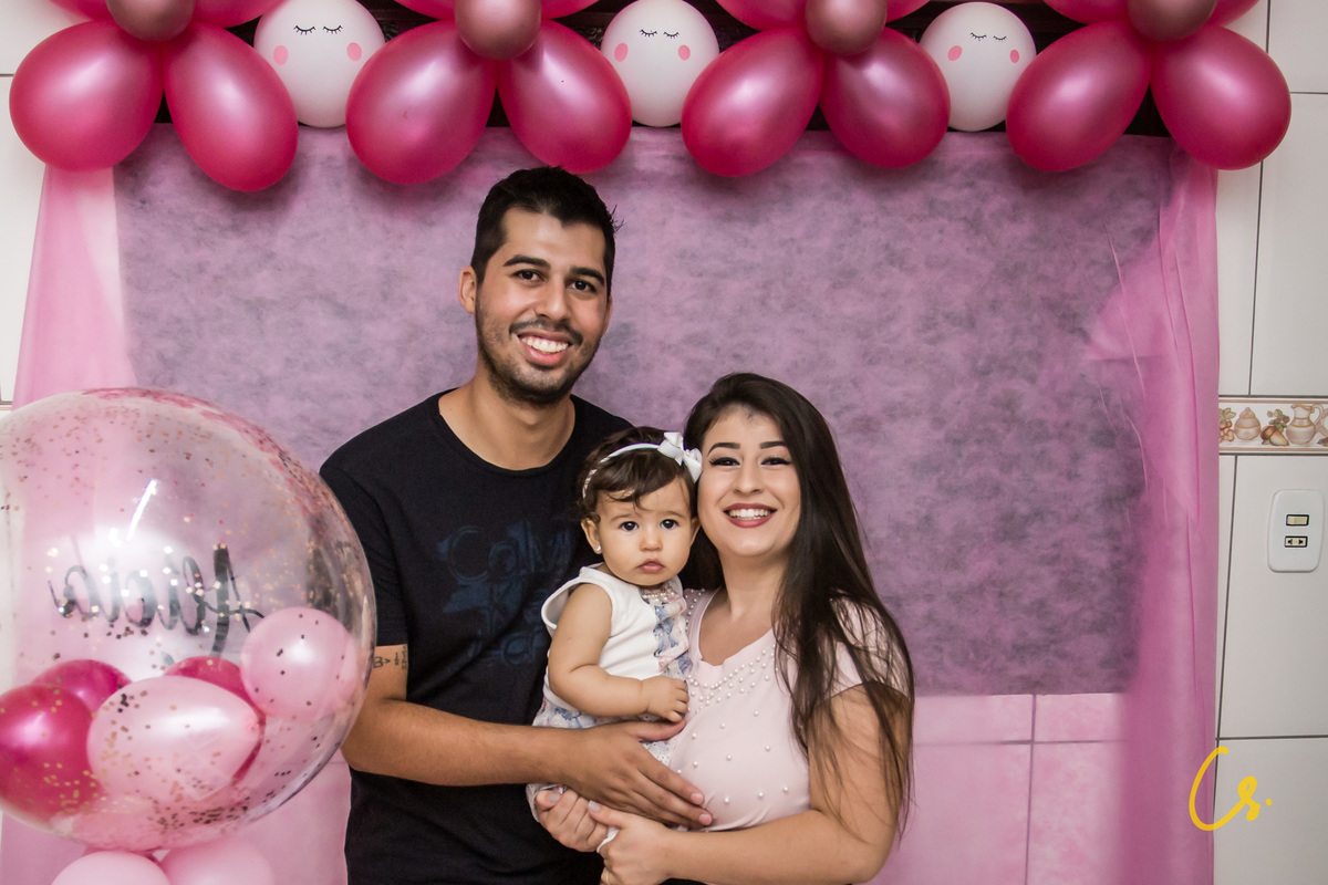 Aniversário infantil, aniversário, festa de 1 ano, 1 ano, aniversário de menina, uberaba, minas gerais, festa em casa, festa residência, pais incríveis, menina, decoração