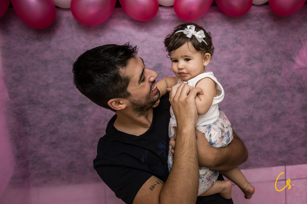 Aniversário infantil, aniversário, festa de 1 ano, 1 ano, aniversário de menina, uberaba, minas gerais, festa em casa, festa residência, pais incríveis, 