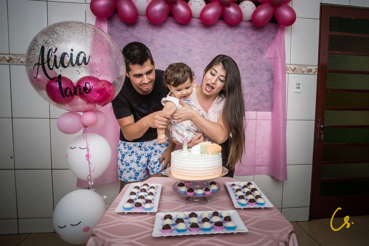 Aniversário infantil, aniversário, festa de 1 ano, 1 ano, aniversário de menina, uberaba, minas gerais, festa em casa, festa residência, pais incríveis, 