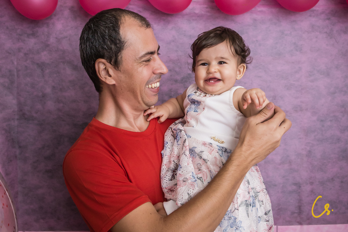 Aniversário infantil, aniversário, festa de 1 ano, 1 ano, aniversário de menina, uberaba, minas gerais, festa em casa, festa residência, pais incríveis, tio