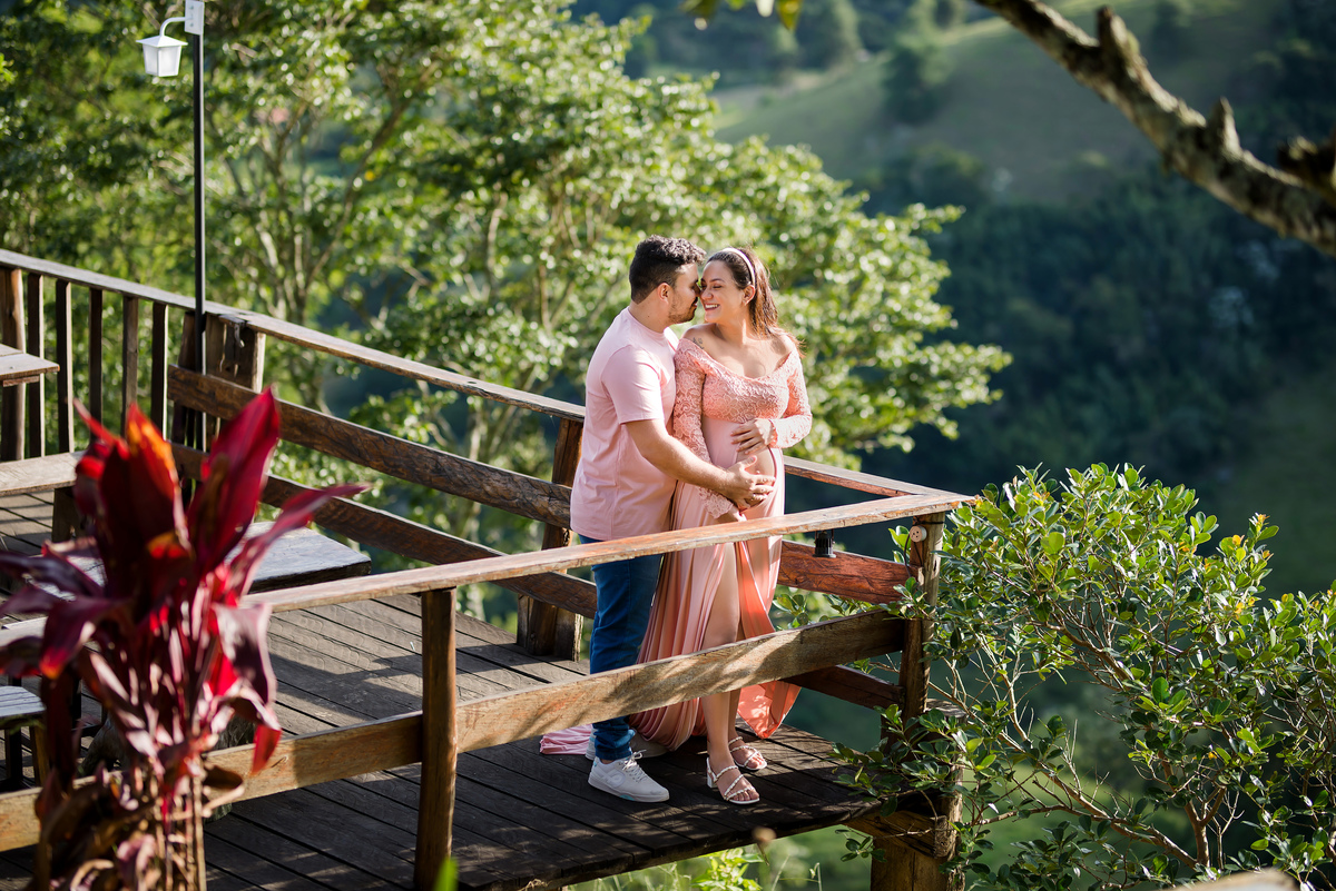 Ensaio Gestante Pousada 7 Nascentes Gomeral Guaratinguetá SP
