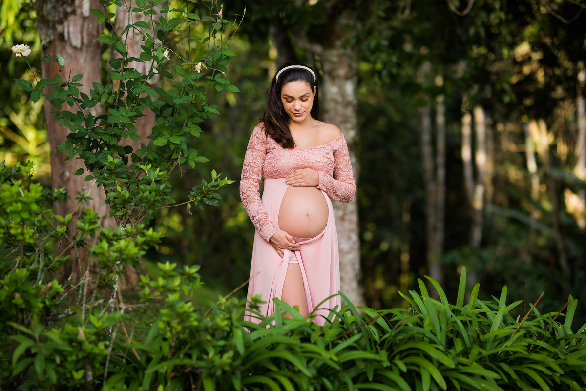 Ensaio Gestante Pousada 7 Nascentes Gomeral Guaratinguetá SP